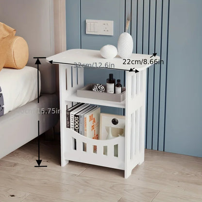 Modern Nordic Style Wooden Storage Table 