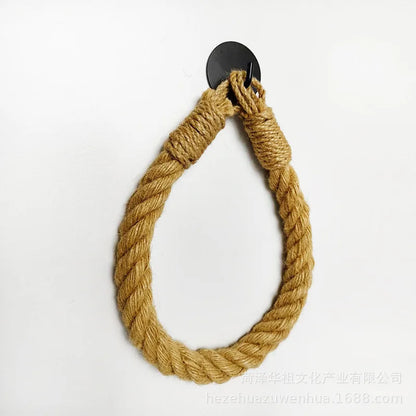 Toilet Roll Paper Rope Holders Bathroom Storage Accessories