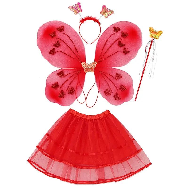 Girl Performance Butterflies Costumes 