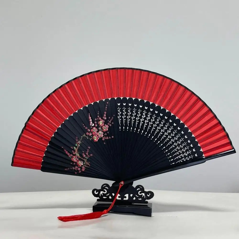 New Bamboo Folding Fan Chinese Style Gift Home Decor