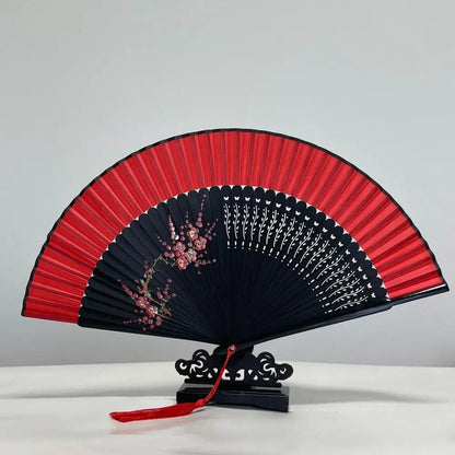 New Bamboo Folding Fan Chinese Style Gift Home Decor