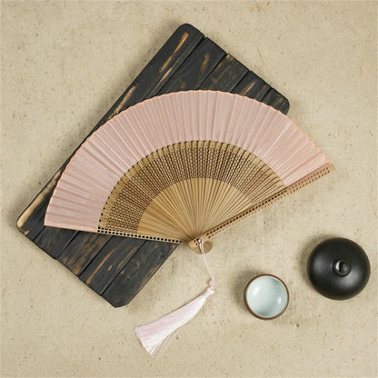 New Bamboo Folding Fan Chinese Style Gift Home Decor