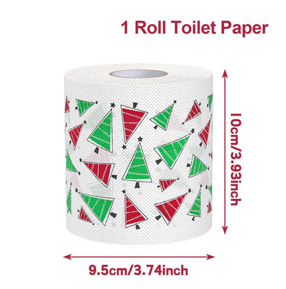 Christmas Toilet Roll Paper Happy 2026 New Year 