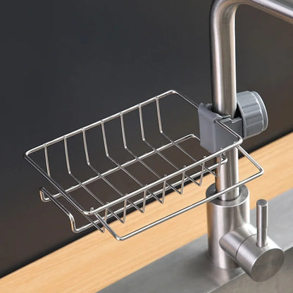 Faucet Hanging Type Drainage Rack for Kitchen Bathroom Sink  