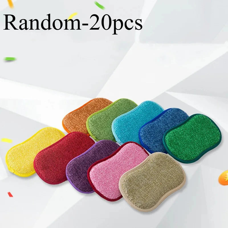 1/3/5/10/20PCS Scrub Sponges for Dishes 