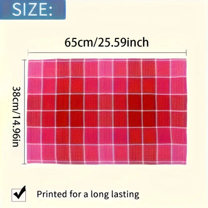 3/4/8 Pieces, Green/Pink/Blue/Yellow, Durable Cleaning Cloths