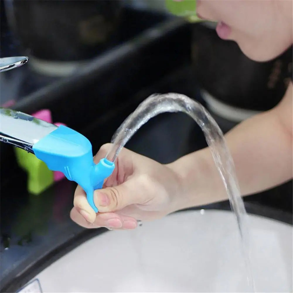 Silicone Water Tap Nozzle Elastic Faucet Extender Faucet Extender Connector Water Dispenser Water Spout Kitchen Supplies