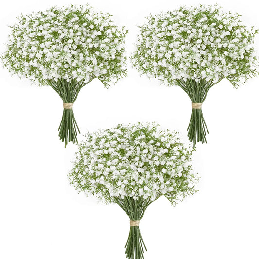 Artificial Flowers Baby Breath Flower Fake Gypsophila 