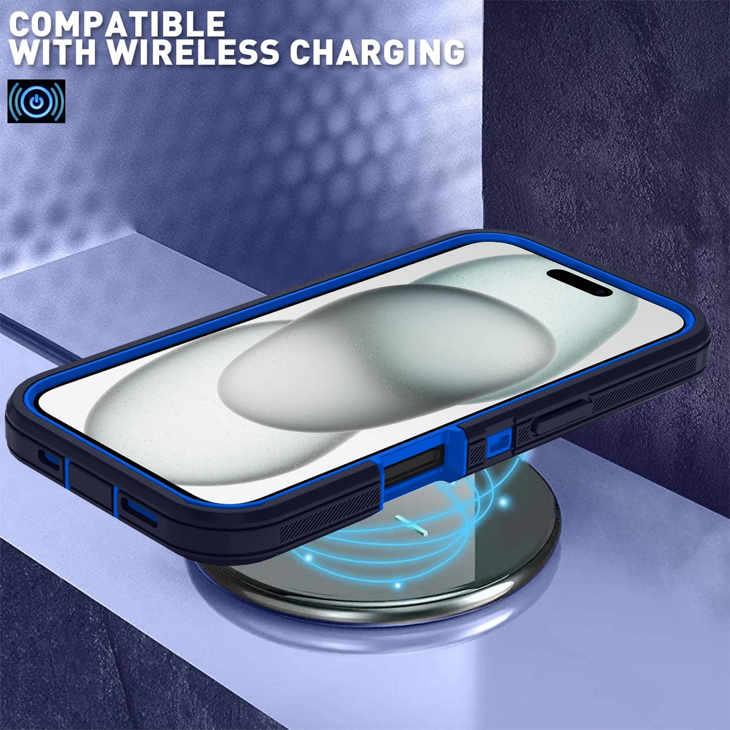 Armor Defender Phone Case for iPhone 17/Pro/Max/Air Bracket Back Cover