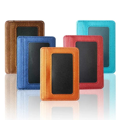Small ID Card Case 5 Card Slots Cardholder