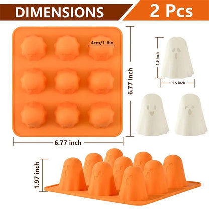 Halloween Ghost Baking Mold for Candy