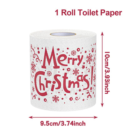 Christmas Toilet Roll Paper Happy 2026 New Year 