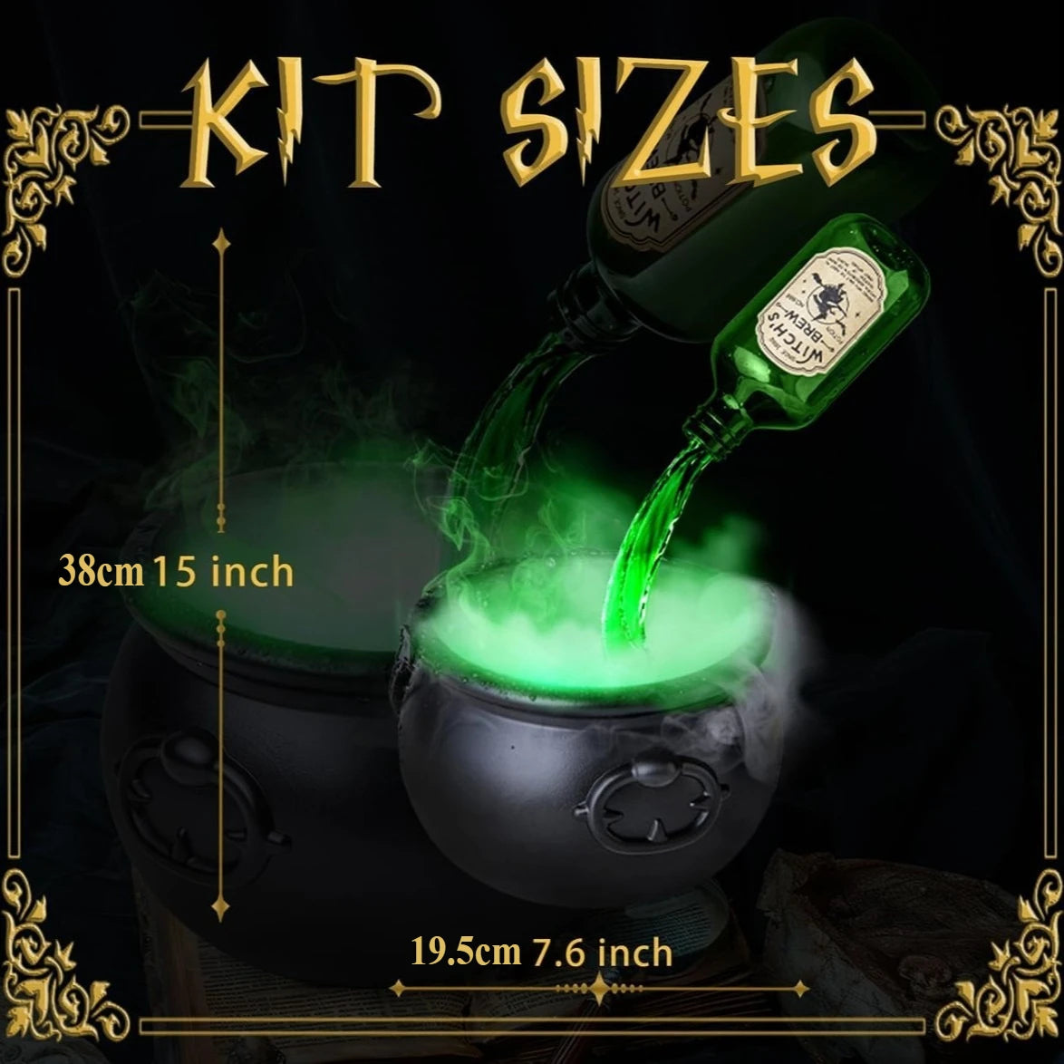 Black Wizard Bowl Magic Float Bottle 