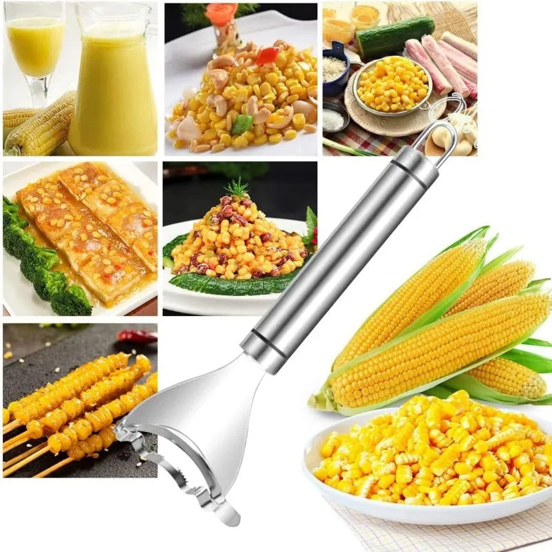 Stainless Steel Corn Planer Corn Cob Stripper Tool