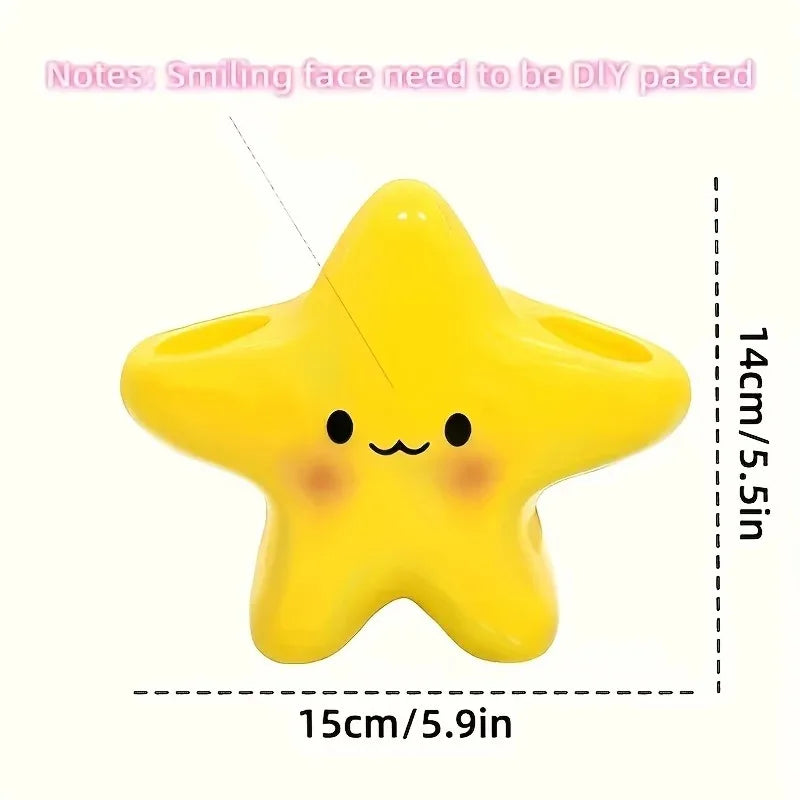 Creative Holder Star Shaped Waterproof Electric Toothbrush Holder Space Saving Portable Toothbrush Storage Rack New Year Gifts