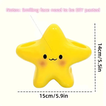 Creative Holder Star Shaped Waterproof Electric Toothbrush Holder Space Saving Portable Toothbrush Storage Rack New Year Gifts