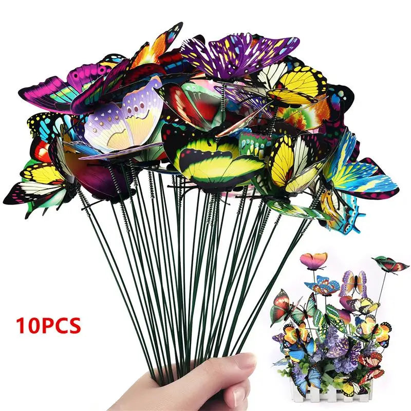 Butterflies Garden Yard Planter