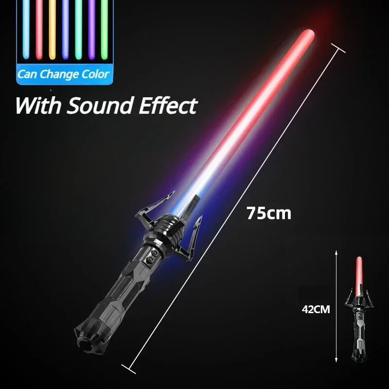 Laser Sword telescopic Sword 75Cm RGB Light 