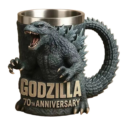 6 Types Godzilla Peripheral Model Ornament Cup Godzilla 3D Mug 