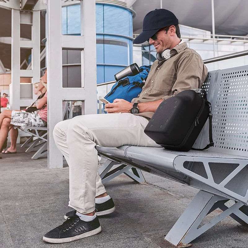 Portable Outdoor Travel Hat Carrier Case Caps Storage