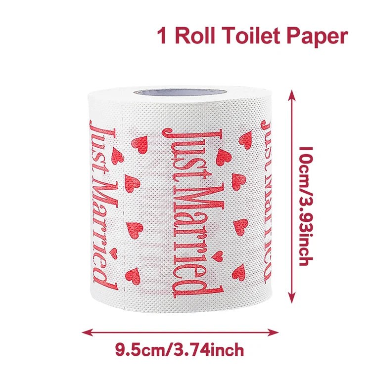 Christmas Toilet Roll Paper Happy 2026 New Year 