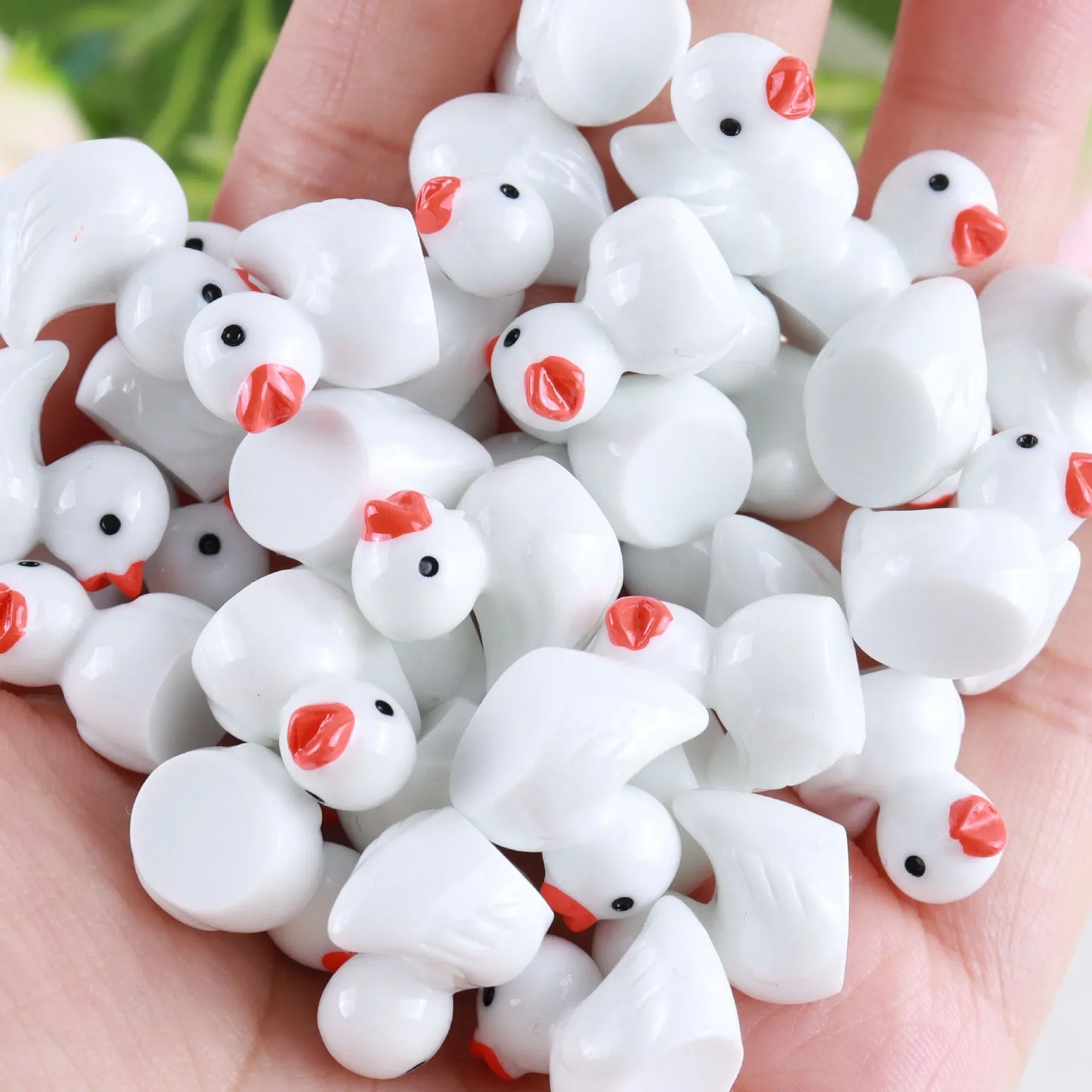 Set Mini Resin Tiny Ducks 