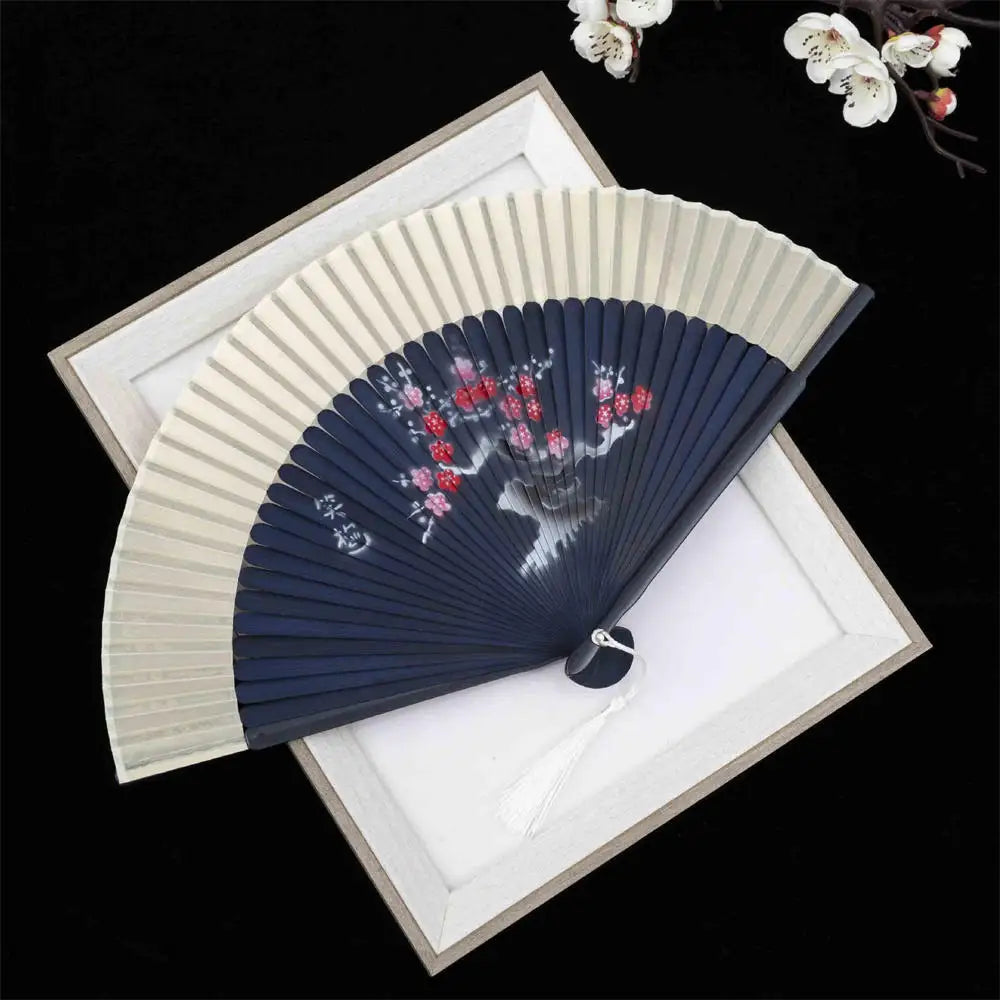 New Bamboo Folding Fan Chinese Style Gift Home Decor
