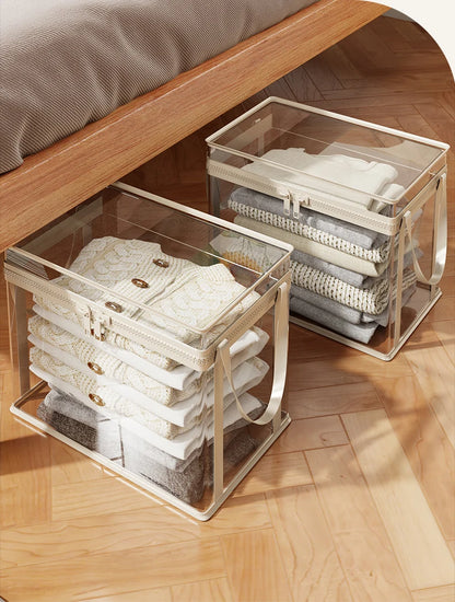 Transparent Children'S Toy Storage Basket Large Size 