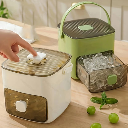 48-Cube Ice Maker with Easy-Press Lid 