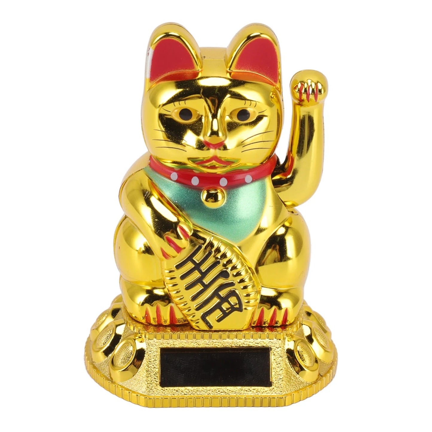 Chinese Lucky Cat Decoration Statue Figurine for Home Car Decoration 