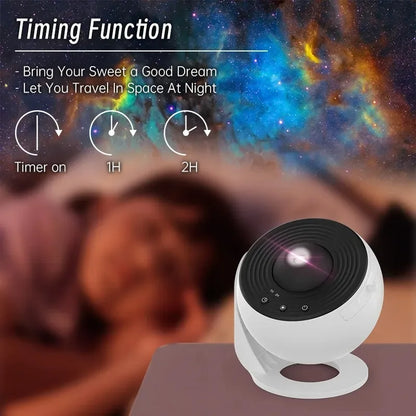 Night Light Galaxy Projector 