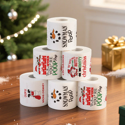 Christmas Toilet Roll Paper Happy 2026 New Year 