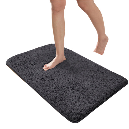 Long Hair Absorbent Bathroom Mat 