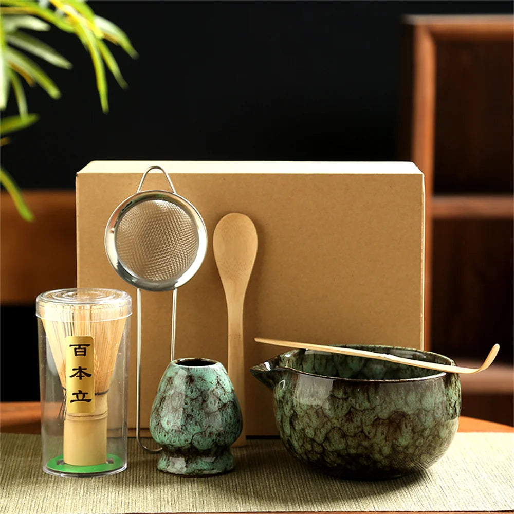 6Pcs/Set Japanese Matcha Tea Set 