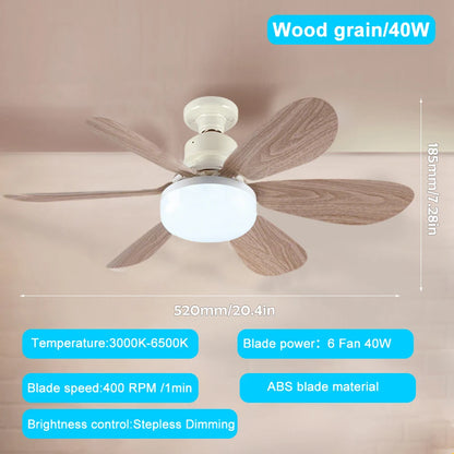 NEWSTYLE® Quiet Breeze LED Fan Light Wireless Remote 