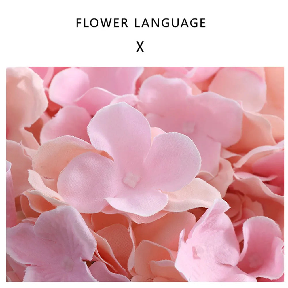 58Cm Silk Artificial Flowers Hydrangea Bouquet 