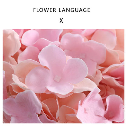 58Cm Silk Artificial Flowers Hydrangea Bouquet 
