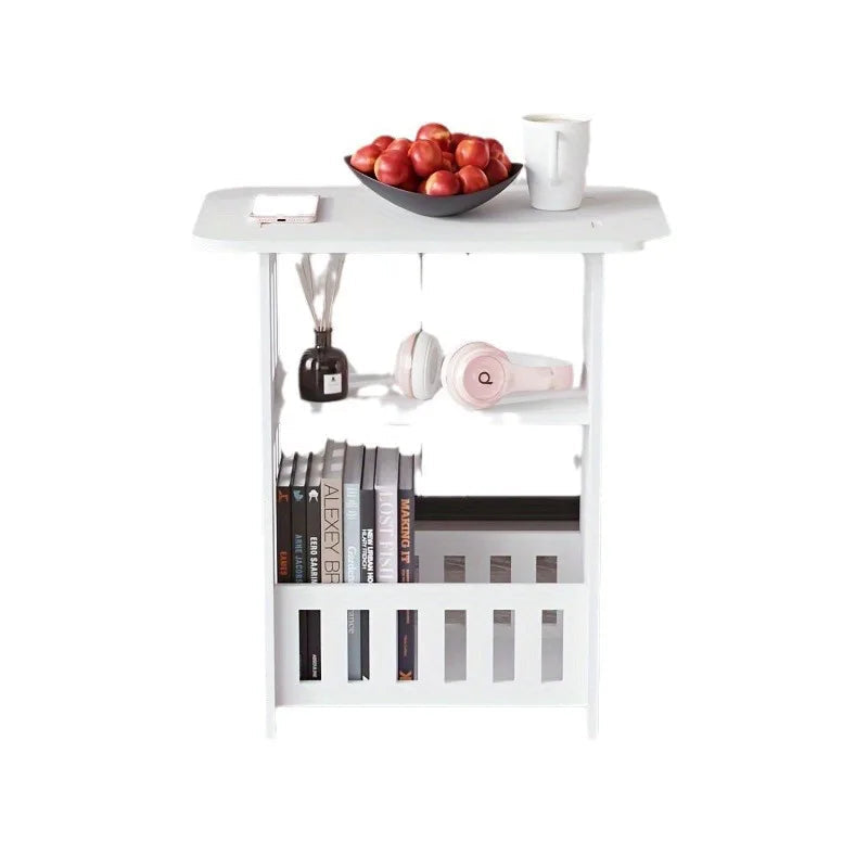 Modern Nordic Style Wooden Storage Table 