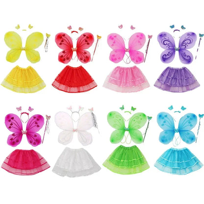 Girl Performance Butterflies Costumes 