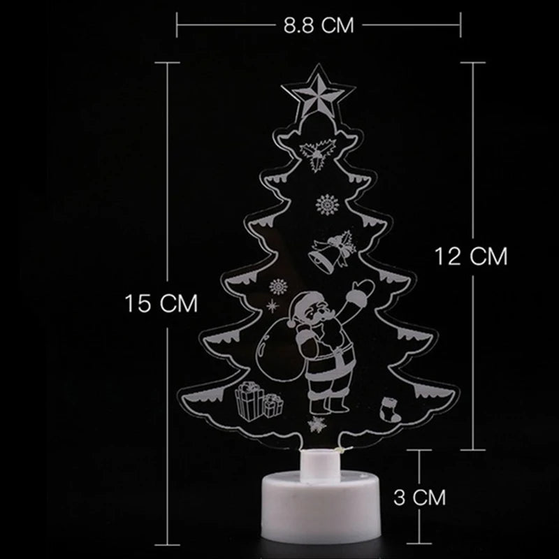 Mini Night Christmas LED Lamp 