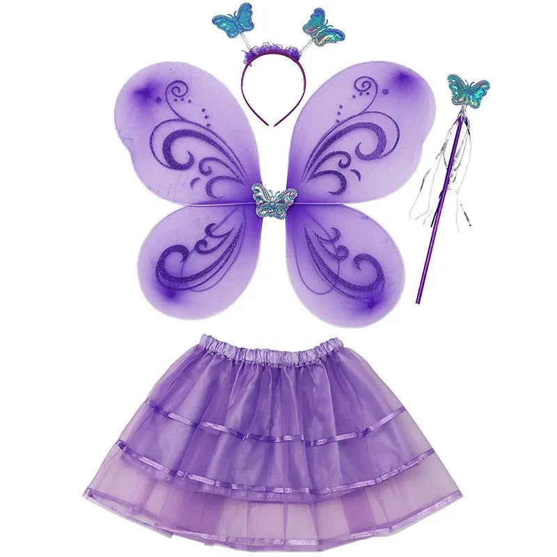 Girl Performance Butterflies Costumes 