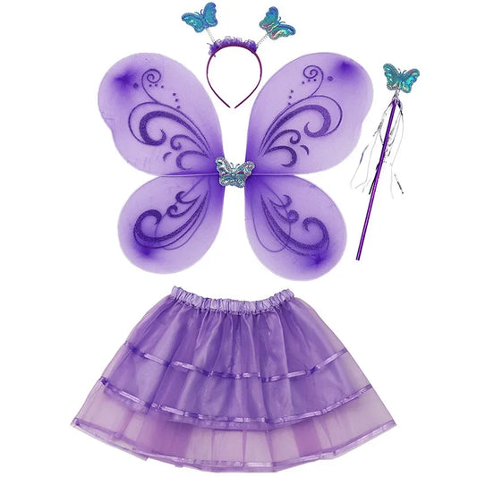 Girl Performance Butterflies Costumes 