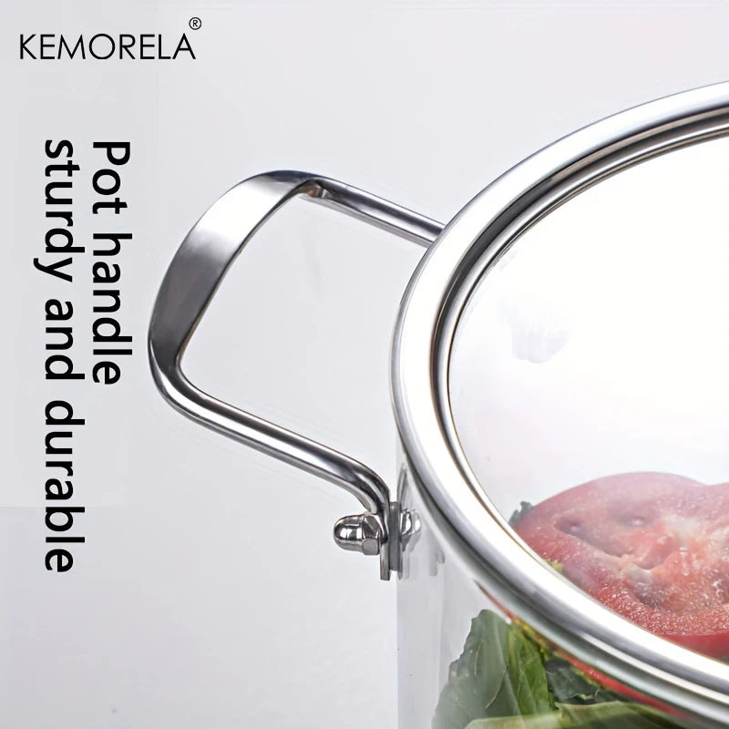1PCS Glass Cooking Pot 2.5L/3.5L 