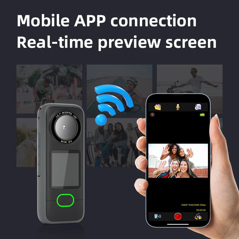 4K HD Mini Sports Camera 