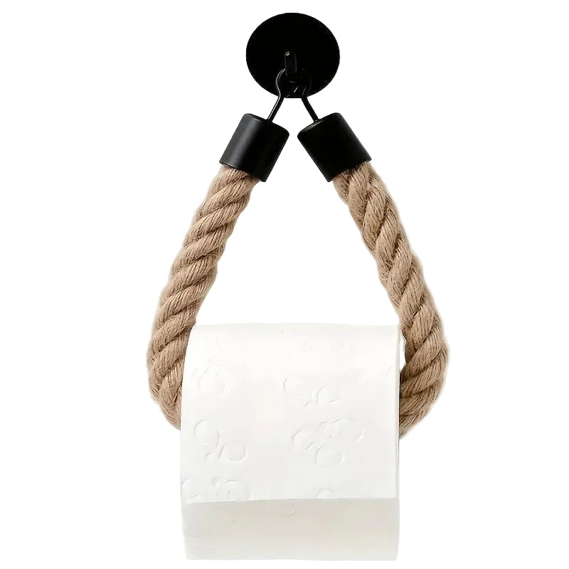 Toilet Roll Paper Rope Holders Bathroom Storage Accessories