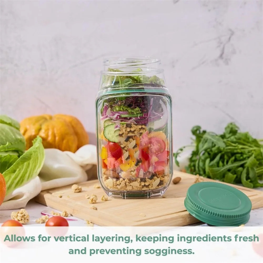 Breakfast Fruit Storage Box – Fresh-Keeping Salad Pod