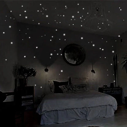 407Pcs Luminous Wall Stickers 