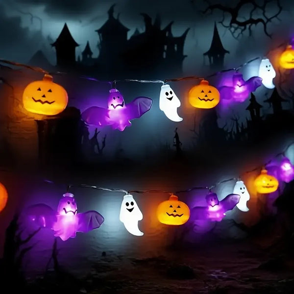 1PC 10/20/40 LEDS Halloween Decorative Lights
