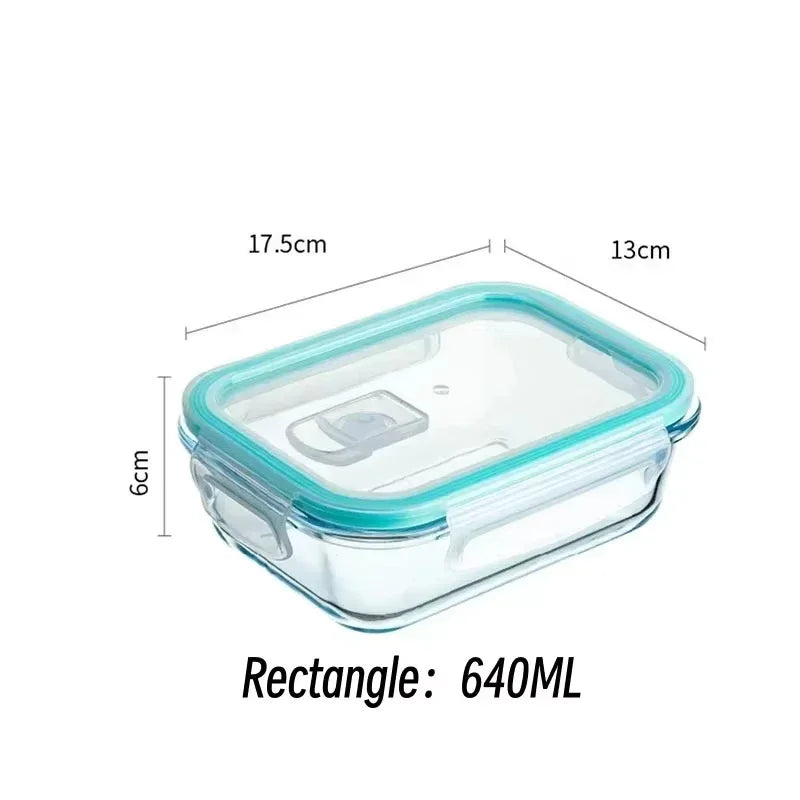 Glass Lunch Box Food Storage Containers BPA Free