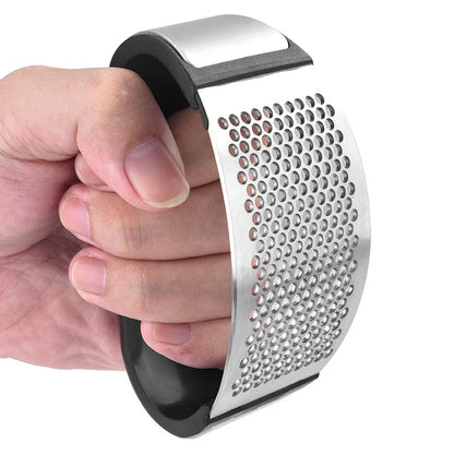 Stainless Steel Garlic Press Crusher 